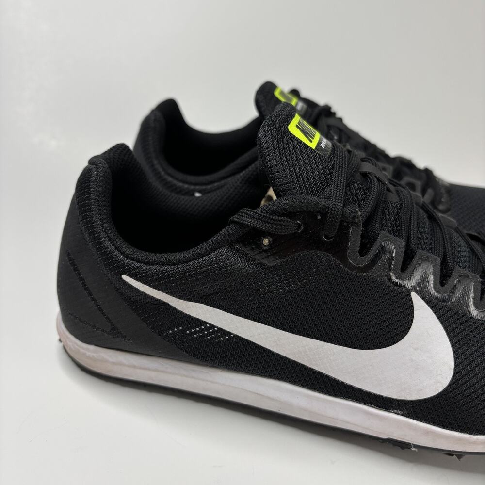 Nike Zoom Rival D 10 Black/White-Volt spikes 907567-017 Women's Size 9 Medium - Picture 11 of 13